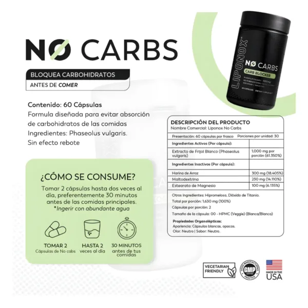 No carbs