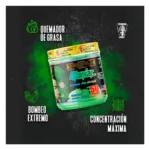 Maniac Extreme Pre-workout Green Apple Terror Labz - 30 servicios - Imagen 3